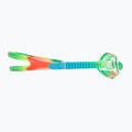 Okulary do pływania dziecięce TYR Swimple Tie Dye Non-Mirrored clear/ green/ orange 3