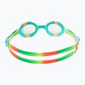 Okulary do pływania dziecięce TYR Swimple Tie Dye Non-Mirrored clear/ green/ orange 4