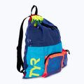 Worek pływacki  TYR Big Mesh Mummy Bag 40 l blue/yellow 3
