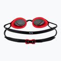 Okulary do pływania TYR Blackhawk Racing Mirrored silver/ red/ black 4