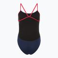 Strój pływacki jednoczęściowy damski TYR Hexa Cutoutfit navy/red 2