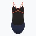 Strój pływacki jednoczęściowy damski TYR Hexa Cutoutfit navy/orange 2