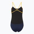 Strój pływacki jednoczęściowy damski TYR Hexa Cutoutfit navy/gold 2