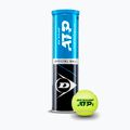 Piłki tenisowe Dunlop ATP 4 szt. żółte 601314