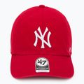 Czapka z daszkiem 47 Brand MLB New York Yankees CLEAN UP red 2