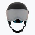 Kask narciarski dziecięcy Bollé Quiz Visor Jr black/blue matte/orange gun 2