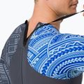Pianka triathlonowa męska ZONE3 Kona Target 2 mm black/grey/blue 3