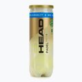 Piłki do padla HEAD Padel Pro S+ 3 szt. yellow