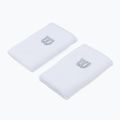 Frotki na nadgarstek Wilson Extra Wide Wristband 2 szt. white/white/trade winds