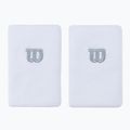 Frotki na nadgarstek Wilson Extra Wide Wristband 2 szt. white/white/trade winds 2