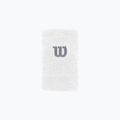 Frotki na nadgarstek Wilson Extra Wide Wristband 2 szt. white/white/trade winds 3
