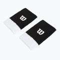 Frotki na nadgarstek Wilson Extra Wide Wristband 2 szt. black/white/white
