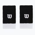 Frotki na nadgarstek Wilson Extra Wide Wristband 2 szt. black/white/white 2