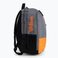 Plecak tenisowy Wilson Team grey/orange 2