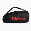 Torba tenisowa Wilson Tour 12Pk red/black