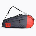 Torba tenisowa Wilson Team 6Pk red/grey 2