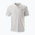 Koszulka tenisowa męska Wilson Stripe Polo white