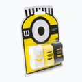 Owjki do rakiet tenisowych Wilson Minions Overgrip 3 szt. black/white/yellow