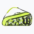 Torba tenisowa dziecięca Wilson Junior Racketbag wild lime// grey/black 2