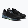 Buty do tenisa męskie Wilson Kaos Swift black/china blue/green gecko 5