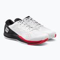 Buty do tenisa męskie Wilson Rush Pro Ace Clay white/black/poppy red 5