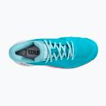 Buty do tenisa damskie Wilson Rush Pro Ace Clay W scuba blue/white/fiery coral tn 14