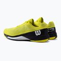 Buty do tenisa męskie Wilson Rush Pro 4.0 sulphur spring/black/white 3