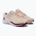 Buty do tenisa damskie Wilson Rush Pro Ace W scallop shell/white/baton rouge 5