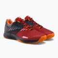 Buty do tenisa męskie Wilson Kaos Comp 3.0 wilson red/black/orange tiger 5