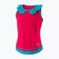 Koszulka tenisowa dziecięca Wilson Competition Tank II Jr love potion/scuba blue 4