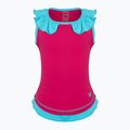 Koszulka tenisowa dziecięca Wilson Competition Tank II Jr love potion/scuba blue