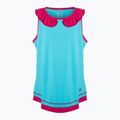 Koszulka tenisowa dziecięca Wilson Competition Tank II Jr scuba blue/love potion