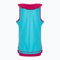 Koszulka tenisowa dziecięca Wilson Competition Tank II Jr scuba blue/love potion 2