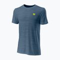 Koszulka tenisowa męska Wilson KAOS Rapide SMLS Crew II china blue