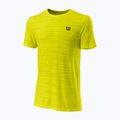 Koszulka tenisowa męska Wilson KAOS Rapide SMLS Crew II sulphur spring