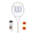 Zestaw do tenisa dziecięcy Wilson Roland Garros Elite Jr 25 Kit white/blue/orange red