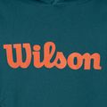 Bluza tenisowa dziecięca Wilson Script Cotton Po Hoody Jr blue coral/fiesta 3