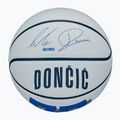 Piłka do koszykówki dziecięca Wilson NBA Player Icon Mini Luka white rozmiar 3