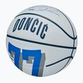Piłka do koszykówki dziecięca Wilson NBA Player Icon Mini Luka white rozmiar 3 4