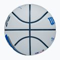 Piłka do koszykówki dziecięca Wilson NBA Player Icon Mini Luka white rozmiar 3 5