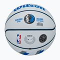 Piłka do koszykówki dziecięca Wilson NBA Player Icon Mini Luka white rozmiar 3 6