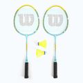 Zestaw do badmintona dziecięcy Wilson Minions 2.0 Jr 2 black/yellow
