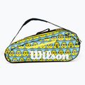 Torba tenisowa dziecięca Wilson Minions 2.0 Team 3Pk blue yellow black 2