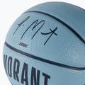Piłka do koszykówki dziecięca Wilson NBA Player Icon Mini Morant blue rozmiar 3 3