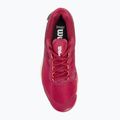 Buty do tenisa damskie Wilson Rush Pro 4.0 Clay W beet red/white/tropical peach 6