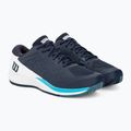 Buty do tenisa męskie Wilson Rush Pro Ace navy blazer/wite/blue atoll 4
