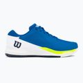 Buty do tenisa męskie Wilson Rush Pro Ace Clay lapis blue/white/safety yellow 2