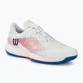 Buty do tenisa męskie Wilson Kaos Swift 1.5 Clay white/deja vu blue/wilson red