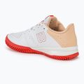 Buty do tenisa damskie Wilson Kaos Stroke 2.0 W white/peach parfait/infrared 3