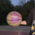 Piłka do koszykówki OneTeam Holograficzna czarny rozmiar 7 20